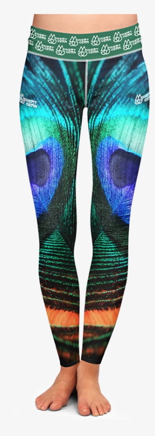 Peacock Feather - Philadelphia Eagles Leggings