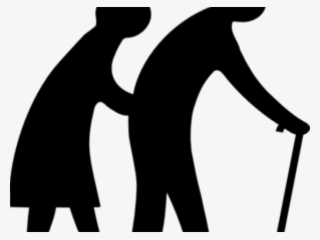 Free Png Download Oldold Parent - Stick Man Old Couple