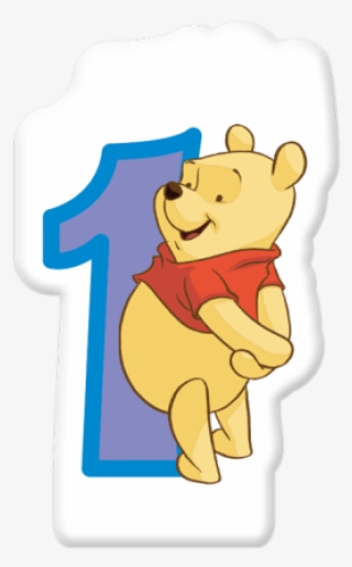 1 Birthday Numeral Candles No - Cartoon