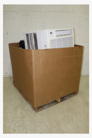 Pallet 56 Pcs Refrigerators, Air Conditioners New Damaged - Plywood