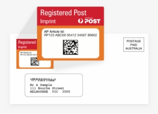 How Registered Post Imprint Works - Registered Post Labels
