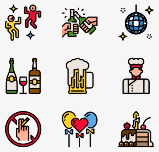 Party And Celebration - Event Line Icon
