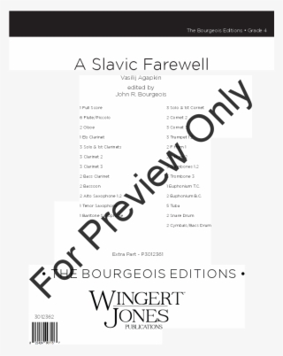 A Slavic Farewell Thumbnail A Slavic Farewell Thumbnail - Morning In The Forest Yamaha Notes