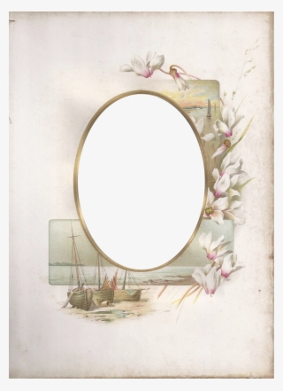 Victorian Photo Album Frame ~ Zibi Vintage Scrap - Molduras Scrap