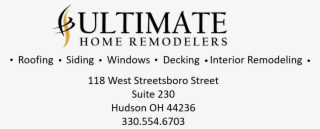Ultimate Home Remodelers Logo - Aht Windows