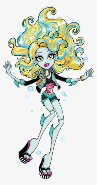 Lagoona Blue Lagoona Blue Is The Daughter Of A Sea - Cartoon Lagoona Blue Monster High