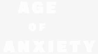 Age Of Anxiety - Google G Logo White