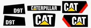 Caterpillar D9t Decal Set