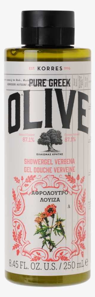 Korres Pure Greek Olive Verbena Showergel - Korres Cedar Shower Gel