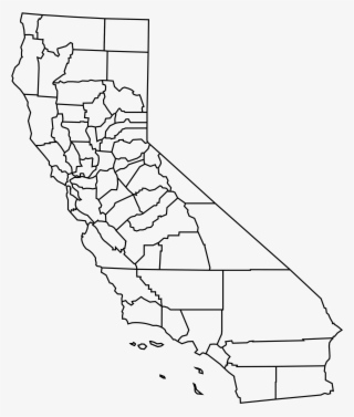 This Free Icons Png Design Of California With Counties