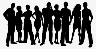 Silhouette - Teenager Group Silhouette - 950x485 PNG Download - PNGkit