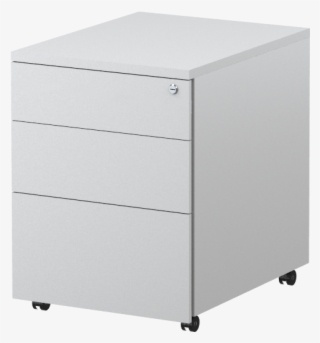 Trimline Mobile Pedestal Bbf 615h X 390w X 500d-ws - Chest Of Drawers