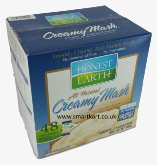 Honest Earth All Natural Instant Creamy Mashed Potatoes - Carton