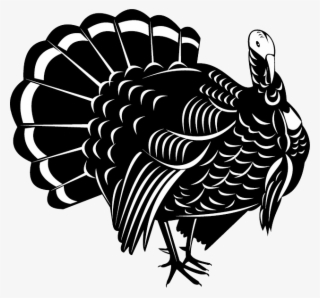 Turkey Bird Png Image With Transparent Background - Wild Turkey Clipart Black And White
