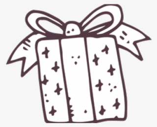 Drawn Gift Regalo - Caixa De Presente Png Desenho