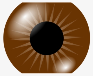 Eyeball Clipart Png Realistic - Brown Eye Clip Art