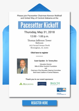 Pacesetter 2018 Blue Envelope Open - United Way Of Greater St Louis