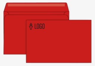Custom Red Booklet Envelopes - Paper