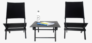 Aether's Outdoor Chair And Table Set - Coffee Table