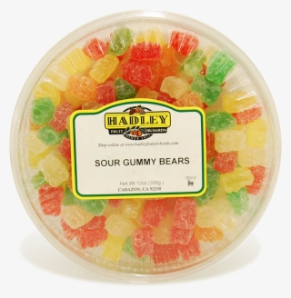 Sour Gummy Bears 12oz - Hadley Fruit Orchards