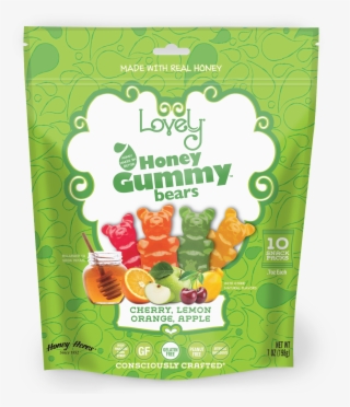 Honey Gummy Bears 10 Ct - Honey Gummy Bears