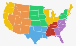 Gray With White Outline - Upper Midwest Region