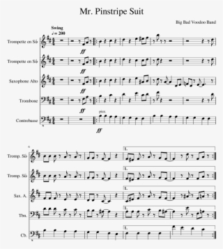 Pinstripe Suit - Gravity Falls Guitar Sheet Music