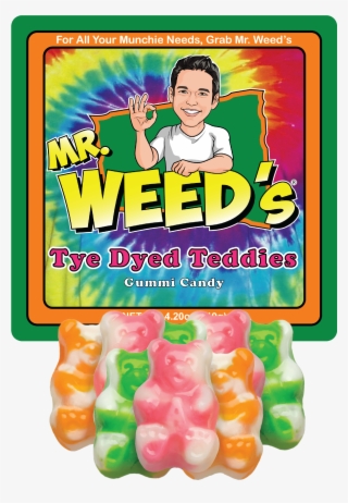 Tye Dyed Teddies Gummi Bears - Gummy Bear