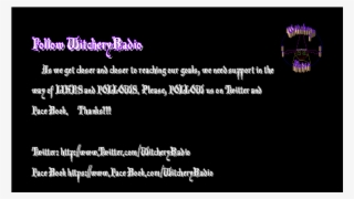 Witchery Radio - Graphic Design