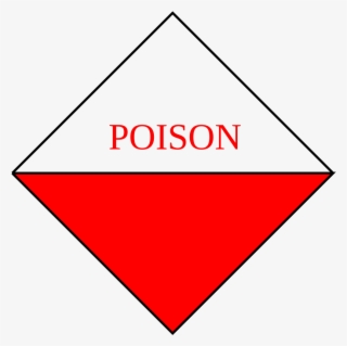 Red Toxicity Label Indicating "highly Toxic" Substance - Toxic Label