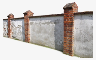 Wall, Building, Isolated, Cut Out, Architecture, Stone - Brick Fence