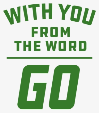 With You From The Word Go - Graphic Design
