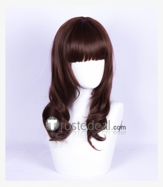 Code Realize Guardian Of Rebirth Cardia Brown Cosplay - Lace Wig