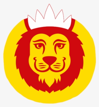 Prev - Red And Yellow Lion Logo