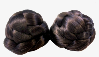 Call Us Now Toll Free - Brown Hair Bun Png