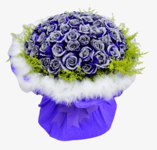 Mq Blue Bouquet Rose Roses Flowers Flower - Bouquet