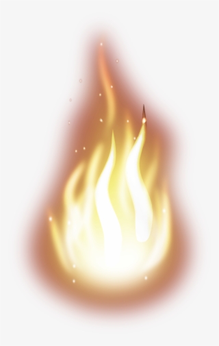 Yellow Red Flame - Flame