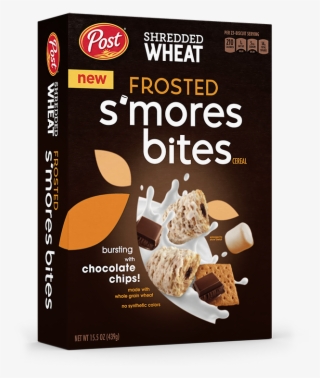 Packaging For Shredded Wheat Frosted S'mores Bites - Post Frosted Mixed Berry Shredded Wheat
