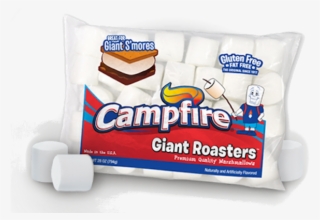 Campfire Giant Roasters Marshmallows For Big Smores - Pillow
