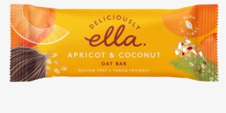 Deliciously Ella Apricot & Coconut Oat Bar 16 X 50g - Energy Balls Packaging Design