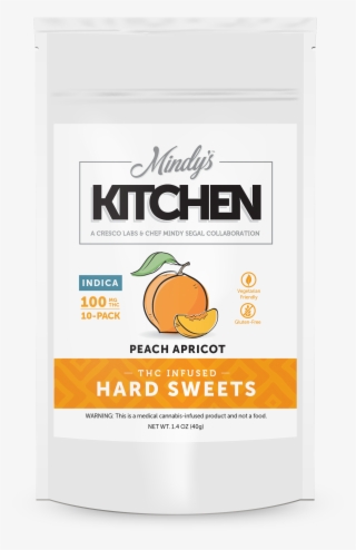 Cresco Hard Sweet Apricot Peach 100mg 10pk - Natural Foods