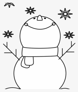 Snowman Clipart Plain - Clip Art