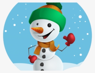 Pretty Clipart Snowman - Feliz Natal Boneco De Neve