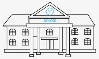 How To Draw School - Draw A School