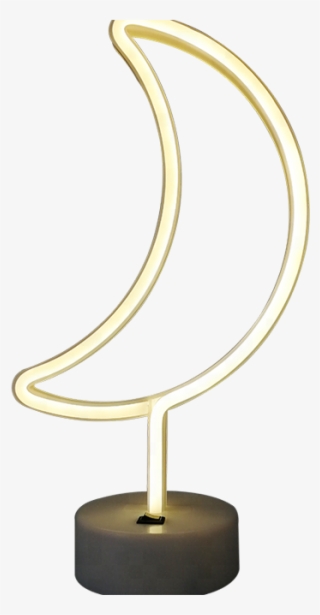 8mm Led Tube Moon Neon Light Sculpture Desk Lamp - Trophy