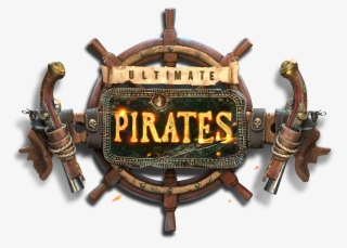 Ultimate Pirates Logo - Digital Clock