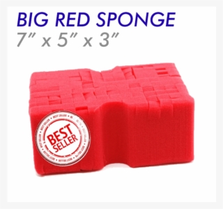 The Big Red Sponge - Plastic