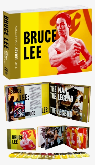 The Legacy Collection" Packaging - Bruce Lee Legacy Blu Ray
