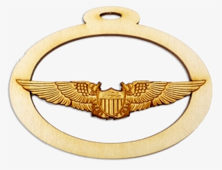 Navy Aviator Wings Ornament - Emblem