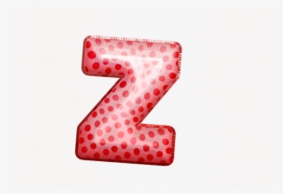 Balloon Style Letters Z - Number